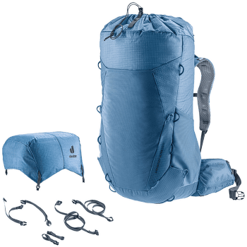 Batoh deuter Aircontact Ultra 50 + 5 wave-ink