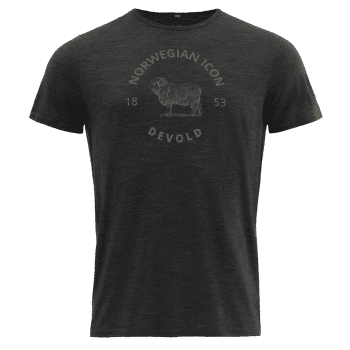 Tričko krátky rukáv Devold Bagge Merino 130 Tee Men 940A ANTHRACITE