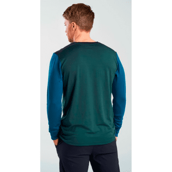 Triko dlouhý rukáv Devold Patchell Merino 200 Shirt Men WOODS/GREEN MELANGE
