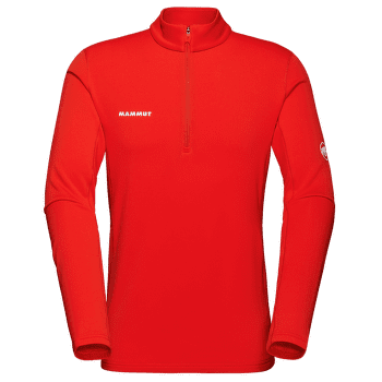 Pulóver (3/4 zapínanie) Mammut Aenergy ML Half Zip Pull Men 3778 mammut red