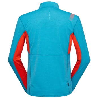 Pulóver La Sportiva SWIFT LONGSLEEVE Men Tropic Blue/Cherry Tomato