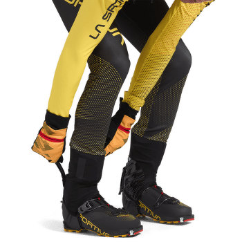 Nohavice La Sportiva STRATOS VI RACER PANT Men Black/Yellow_999100