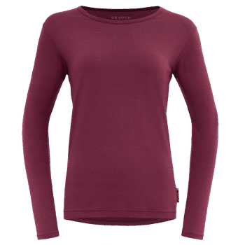 Tričko dlhý rukáv Devold Jakta Merino 200 Shirt Women 740A Beetroot