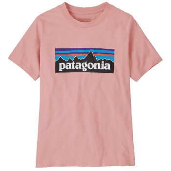 Tričko krátky rukáv Patagonia P-6 Logo T-Shirt Mallow Pink