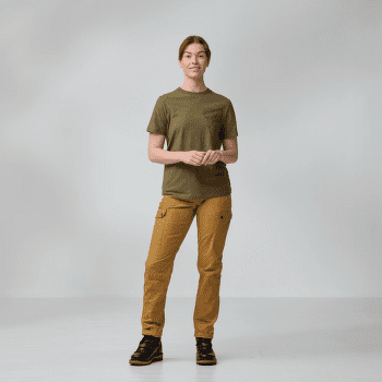 Triko krátký rukáv Fjällräven Hemp Blend Out Here T-shirt Women Chalk Rose