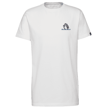 Tričko krátky rukáv Mammut Massone T-Shirt Men Hold white 0243