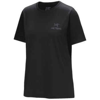 Tričko krátky rukáv Arcteryx Kragg SL Cotton Emblem Crew SS Women Black