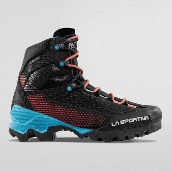 Topánky La Sportiva Aequilibrium ST GTX Women Black/Hibiscus