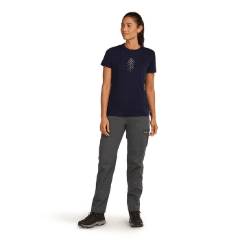 Triko krátký rukáv Icebreaker Merino 150 Tech Lite SS Tee Lancewood Women Midnight Navy