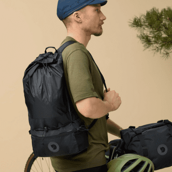 Ľadvinka Fjällräven Hoja Expandable Hip Pack Black