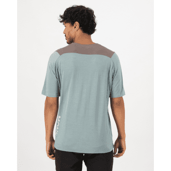Triko krátký rukáv Mons Royale Diversion Merino Bike Jersey Short Sleeve Desert Sage / Iron