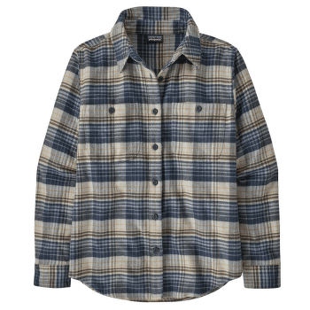 Košile dlouhý rukáv Patagonia Fjord Flannel Shirt Women River Plaid: Barnacle Blue