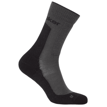 Ponožky Icebreaker Merino Hike+ Medium Crew Women OBSIDIAN/BLACK