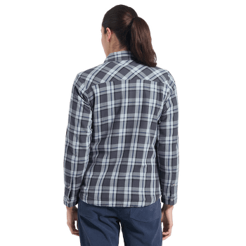 Košile dlouhý rukáv La Sportiva RAMBLER LINED FLANNEL SHIRT WOMEN Night Sky/Chalk