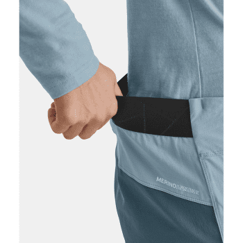 Nohavice Ortovox PUNTA BERRINO PANTS WOMEN 87301 glacier grey