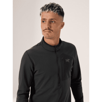 Mikina Arcteryx Rho SV Zip Neck Men Black
