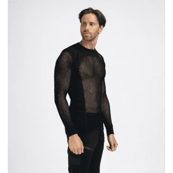 Triko dlouhý rukáv Aclima WoolNet Crew Neck Men Jet Black