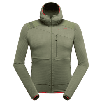 Mikina La Sportiva AEQUILIBRIUM THERMAL HOODY Men Cypress/Mountain Red