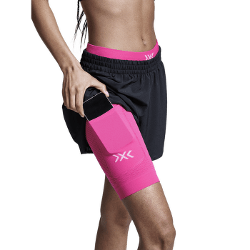 Kraťasy X-Bionic X-BIONIC® EFFEKTOR 2IN1 SHORTS WOMEN X BLACK/NEO PINK
