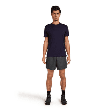 Kraťasy Icebreaker Merino Blend 125 Cool-Lite Active 7" Shorts Men OBSIDIAN