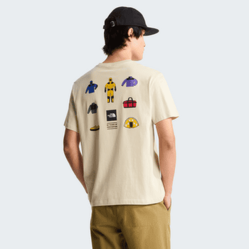 Tričko krátky rukáv The North Face Icon Celebration Regular Short Sleeve Tee-Graphic Men DOM DESERT STONE