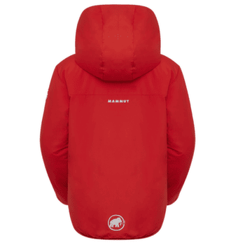 Bunda Mammut RIME IN HOODED JACKET KIDS 3778 mammut red