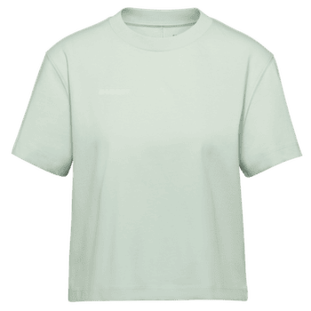 Triko krátký rukáv Mammut MAMMUT BASE CROPPED T-SHIRT WOMEN MINI LOGO 1288 silver sage