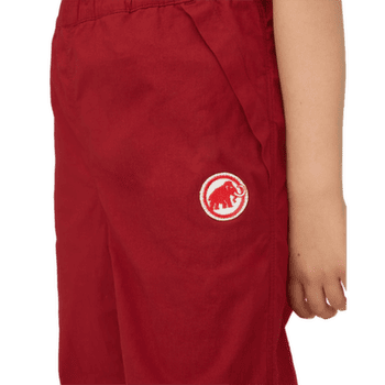 Nohavice Mammut CRAG CLIMBING PANTS KIDS 3818 dark mammut red