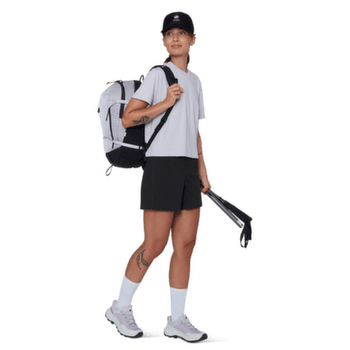 Kraťasy Mammut CRAG CLIMBING SHORTS WOMEN black 0001