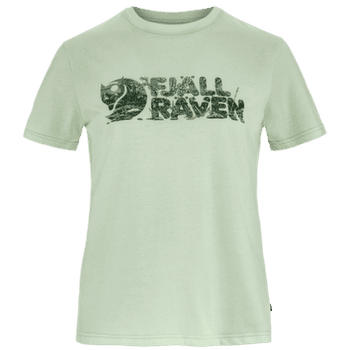 Tričko krátky rukáv Fjällräven Lush Logo T-Shirt Women Soft Jade