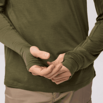 Mikina Fjällräven ABISKO WOOL HOODIE MEN Dark Navy