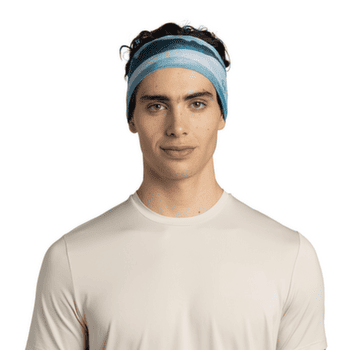 Čelenka Buff Coolnet UV Wide Headband ALER TEAL