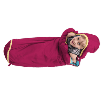 Spacák Grüezi bag Kids Grow Colorful Raspberry Red Raspberry Red