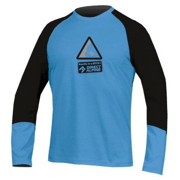 Tričko dlhý rukáv Direct Alpine Long Crack 2.0 Men blue/black