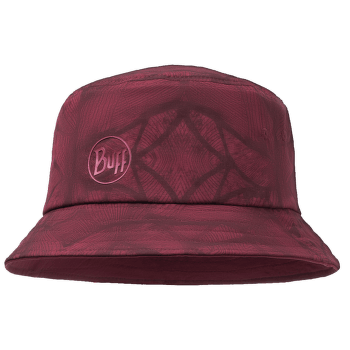 Klobouk Buff Trek Bucket Hat Calyx CALYX DARK RED