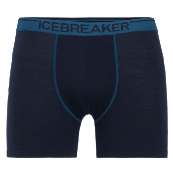 Boxerky Icebreaker Anatomica Boxer Men Midnight Navy/PRUSSIAN BLUE