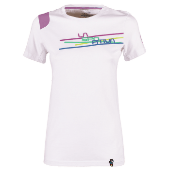 Triko krátký rukáv La Sportiva Stripe 2.0 T-Shirt Women WHITE/STONE BLUE