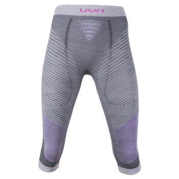 Legíny 3/4 UYN Fusyon UV Pants Medium Women Anthracite/Purple/Pink