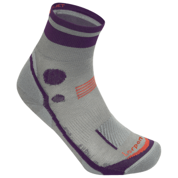 Ponožky Lorpen T3 Light Hiker Shorty (T3L) GREY/PLUM