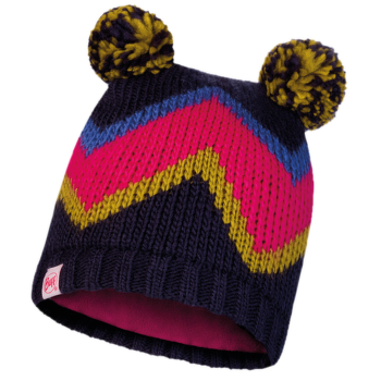 Čepice Buff Child Knitted & Polar Hat Arild DEEPBLUE