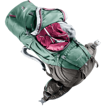 Batoh deuter Aircontact PRO 55+15 SL (3330020) seagreen-coffee
