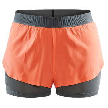 Kraťasy Craft Vent 2 v 1 Shorts Women 825000 oranžová