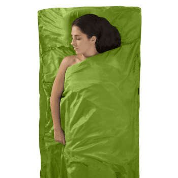 Vložka do spacáku Sea to Summit Silk-Cotton Traveller Pillow Sea foam