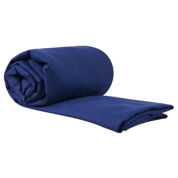 Vložka do spacáku Sea to Summit Silk-Cotton Mummy - Foot+Hood Navy Blue (NB)
