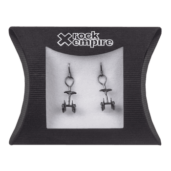Reklamný predmet Rock Empire Silver earrings - cam starostříbrná