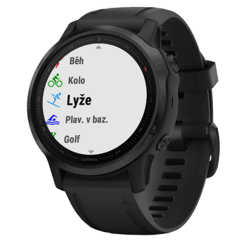Hodinky Garmin FENIX 6S PRO Sapphire, gray/black band