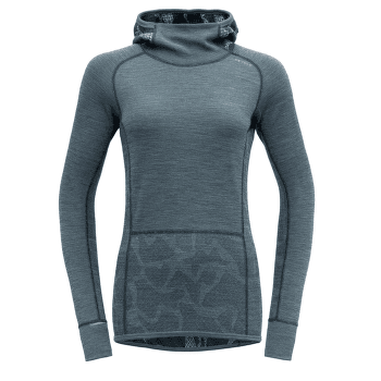 Triko dlouhý rukáv Devold Tomra Hoodie Women 440A POND