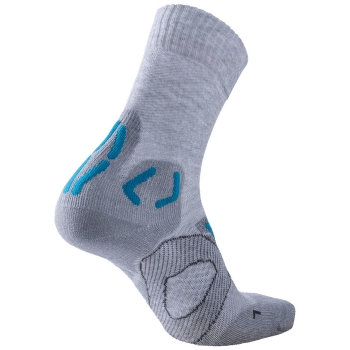 Ponožky UYN Trekking Superleggera Women Light Grey/Turquoise