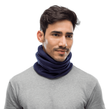Šatka Buff Neck warmer Merino Heavyweight Solid Denim DENIM