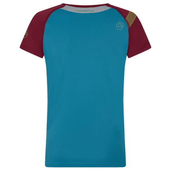 Tričko krátky rukáv La Sportiva Move T-Shirt Women Topaz/Red Plum